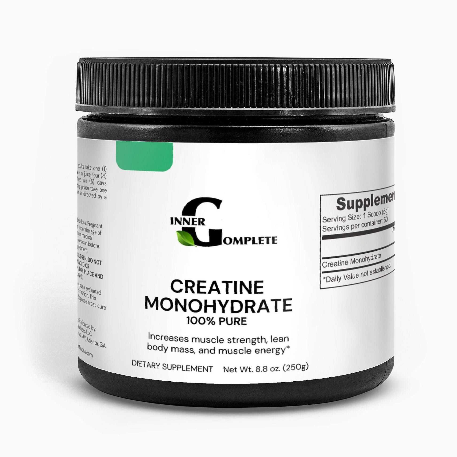 Creatine Monohydrate Inner G Complete Wellness 