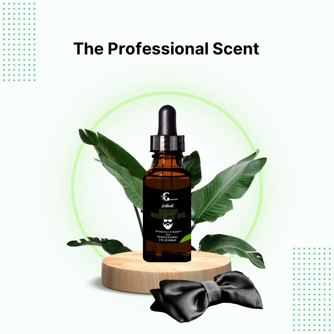 Natural Beard Growth Oil - The Professional Scent Inner G Complete Wellness 