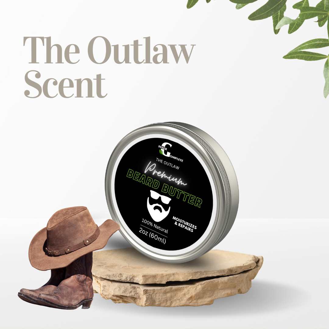 Premium Beard Butter - The Outlaw Scent Inner G Complete Wellness 